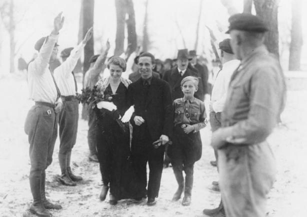 Berlin, Trauung von Joseph und Magda Goebbels