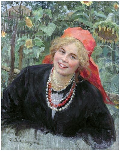 Mordvinskaya, 1923_ FV Sychkov_ Smile